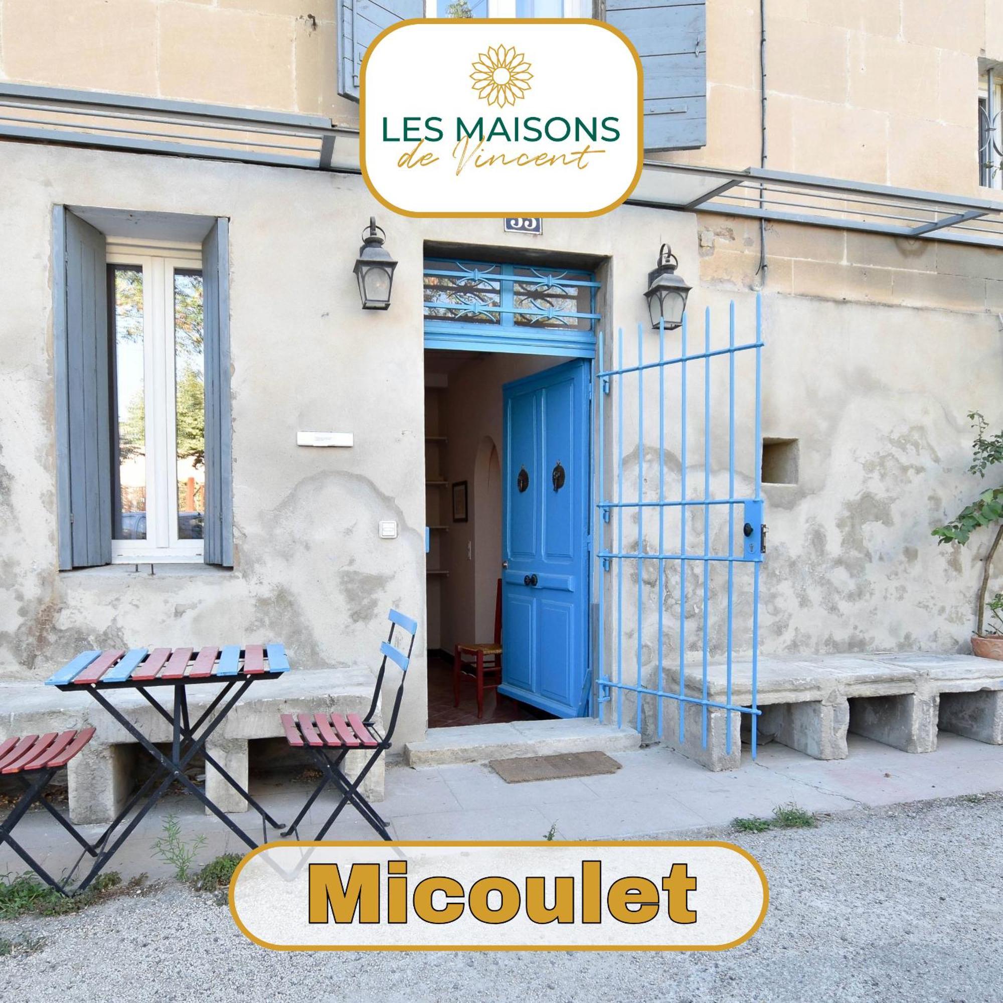 Micoulet, Parking - Clim Villa Arles Exterior foto